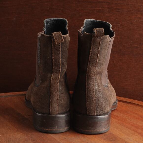 Thursday Boot Company Womens SZ 8.5 Brown Duchess Chelsea Suede Pull On Western - Picture 7 of 15